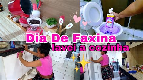 DIA DE FAXINA FAXINA PESADA NA COZINHA LIMPEZA E ORGANIZAÇÃO LAVEI A