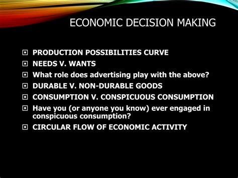 PPT Economic Decision Making In Different Economic Systems PowerPoint