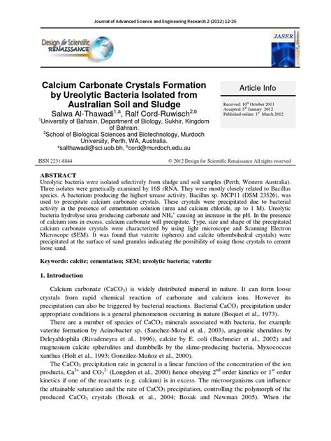 Calcium_Carbonate_Crystals_Formation_by | PDF