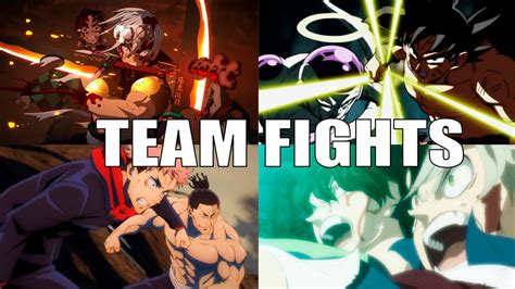 Top 10 Anime Team Fights 2022 Version Youtube