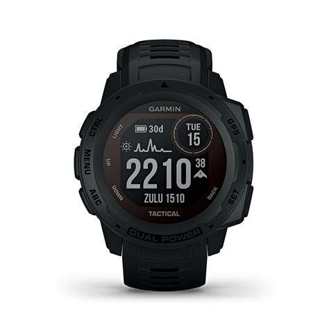 Instinct Dual Power Tactical Edition Garmin