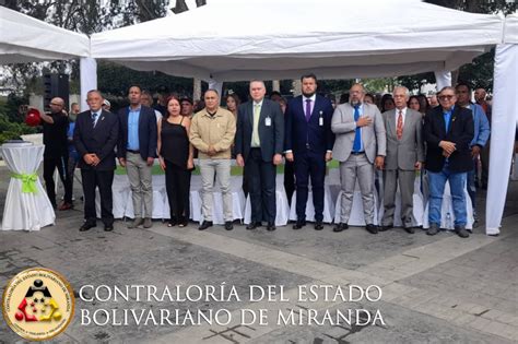 El Contralor Del Estado Bolivariano De Miranda Estuvo Presente En La