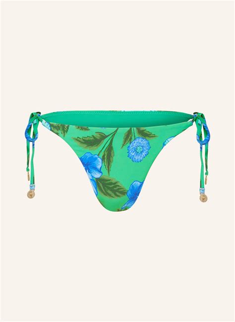 Seafolly Triangel Bikini Hose Garden Party In Gr N Blau T Rkis