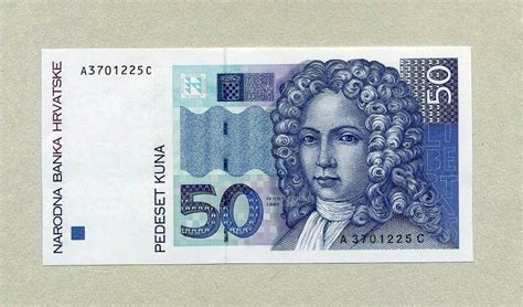 Kroatien 50 Kuna 31 10 1993 Pick 31a Unc Kassenfrisch MA Shops