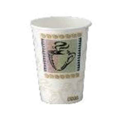 Dixie Perfect Touch Hot Cup Insulated Paper 8 Oz DIX5338CD 1000 Per Case Sold As Case