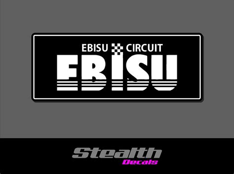 Ebisu Circuit Drift Slap sticker | Stealth Decals