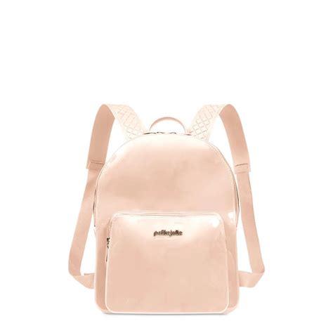 Mochila Petite Jolie Pj2032 Nude Shopee Brasil