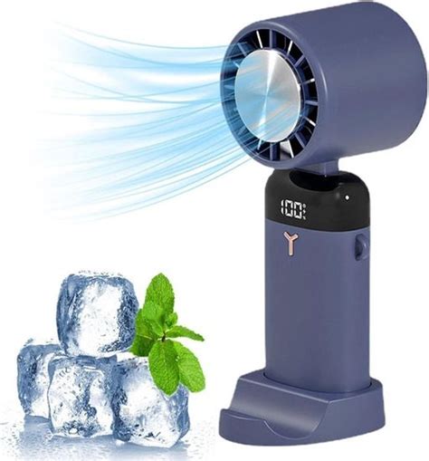 Ventilateur Sans Lame Petit Ventilateur Rechargeable Usb Avec