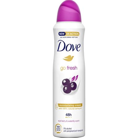 Dove Antiperspirant Spray Go Fresh Acai Berry Waterlily Ml Casa