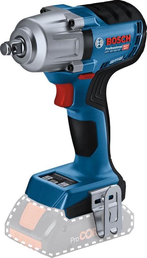 Bosch Professional GDS 18V 450 HC Accu Slagmoeraanzetter 18V Basic Body