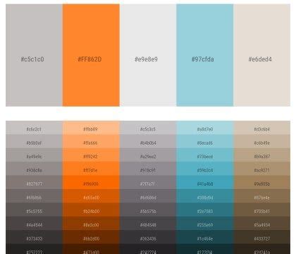 1150+ Latest Color Schemes with Coral Color tone combinations | 2021 ...