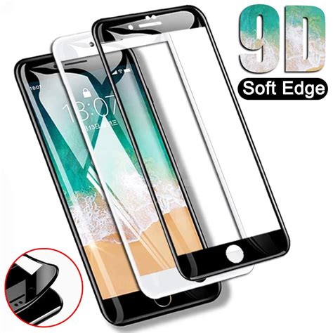 9d Tempered Glass For Iphone 8 7 6 6s Plus Se 2020 Full Cover Screen