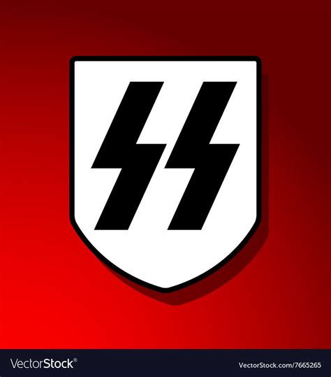 Waffen ss insignia Royalty Free Vector Image - VectorStock