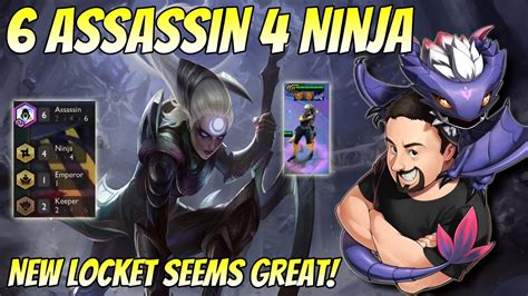 Assassin Ninja With New Locket Tft Fates Teamfight Tactics