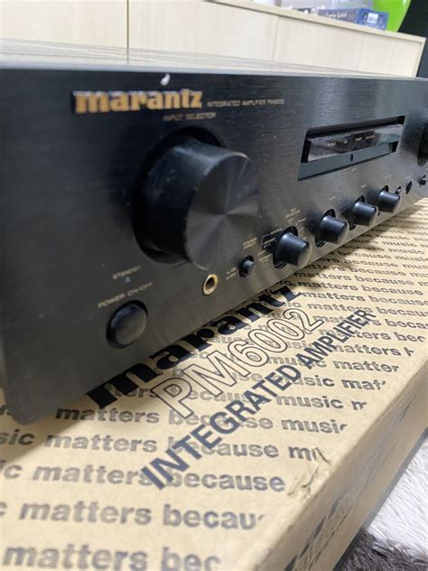 Marantz Pm6002 Stereo Amplifier