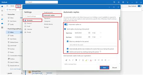 How To Set Up Out Of Office In Outlook Techcult