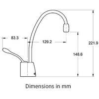 InSinkErator Steaming Hot Filter Cold Water Chrome Tap