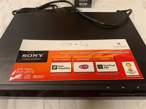 Sony DVP SR170 DVD CD Player Brand New On Carousell