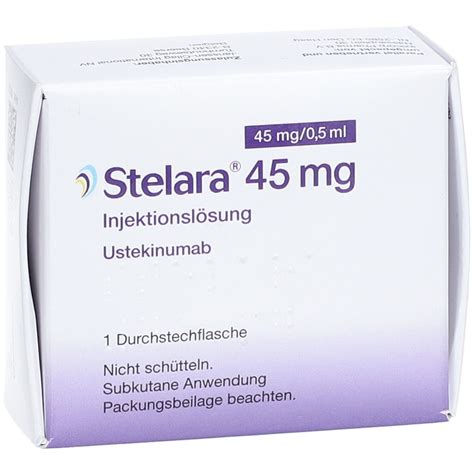 Stelara Mg Injektionsl Sung Durchstechflasche St Mit Dem E Rezept