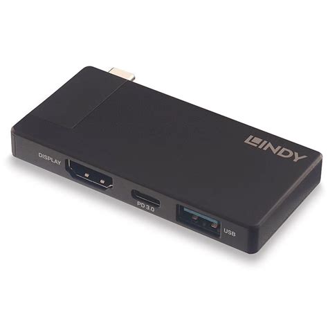 LINDY DST Micro USB C Laptop Micro Docking Station IPon Hu