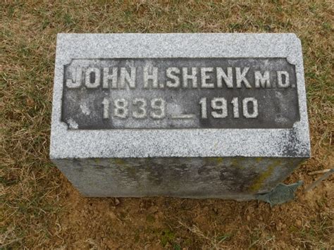 Dr John Henry Shenk 1839 1910 Homenaje De Find A Grave