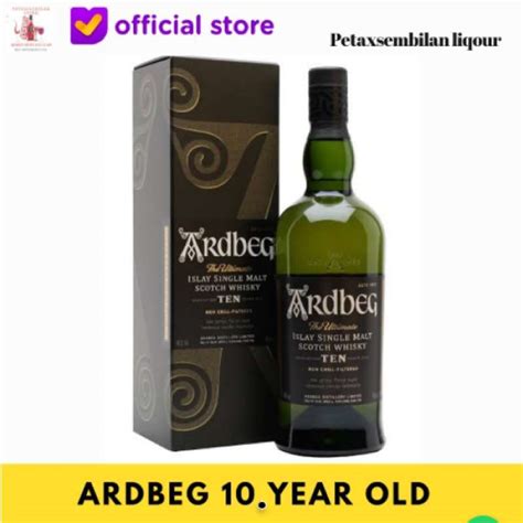 Jual Ardberg 10 Year Old (70cl, 46%) di Seller Queen liquor - Kota ...