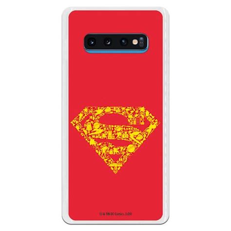 Funda Original Compatible Con Samsung Galaxy S10 Plus Jl Simbolo Superman Con Ofertas En