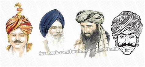 Punjab Sikh Turban Styles - Type Of Turbans Famus Indian Headgears Different Types Of Turbans ...