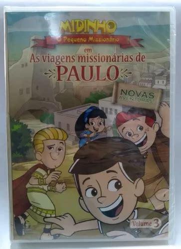 Dvd Midinho As Viagens Mission Rias De Paulo Volume Mercadolivre