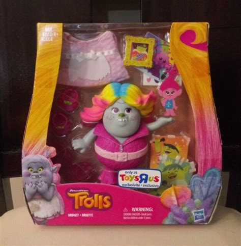 Trolls Bridget 2016 Toys R Us Exclusive Hasbro Doll Figure Toy Brand