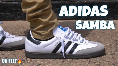 Adidas Samba On Feet Review Youtube