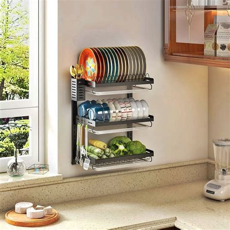 14 Amazing Wall Mounted Dish Drying Rack For 2023 Citizenside