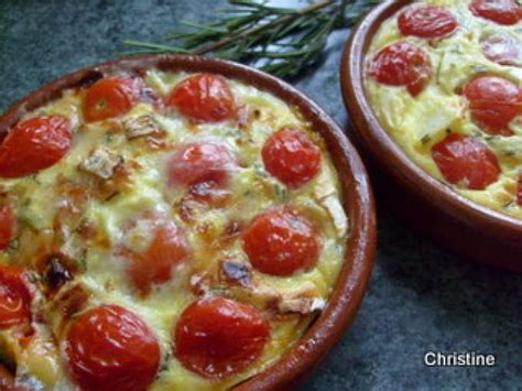 Flan Aux Tomates Cerises Et Romarin Recette Ptitchef