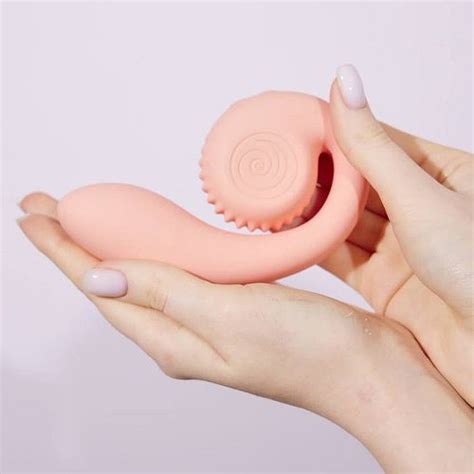 Snail Vibe Gizi Roll G Spot Vibe Peachy Pink Sex Toys At Adult Empire