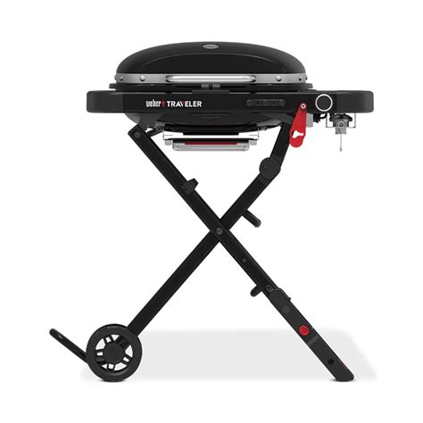 Weber Traveler Compact Portable Gas Grill Bbq Bbqs Outdoorie