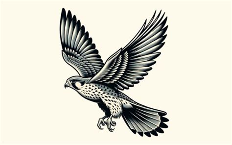 Falcon Tattoos: Beyond Beauty, A Symbol of Ambition