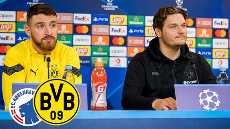 Bvb Tv Pressekonferenz Vor Fc Kopenhagen