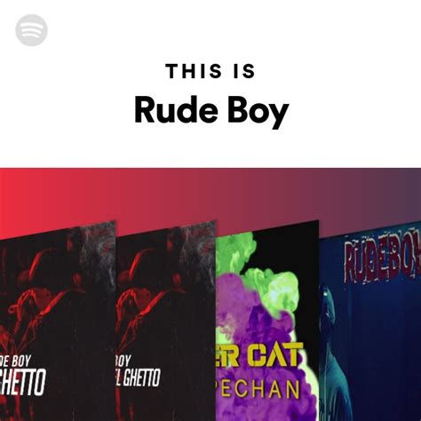 This Is Rude Boy Playlist By Spotify Spotify