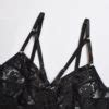Feather Sexy Transparent Lingerie 3 Pcs Set Power Day Sale