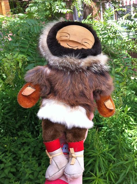 yupik Inuit doll | Jewelry magazine, Art dolls, Old jewelry