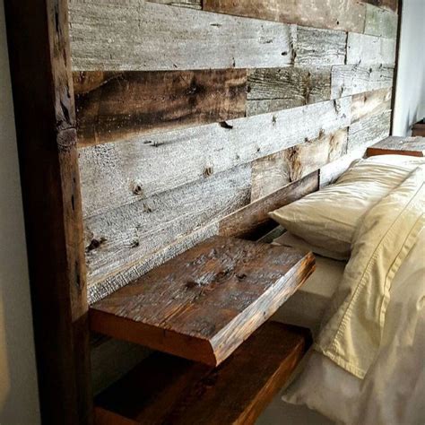 30 Built In Headboard Wall Ideas 26 Furniture Inspiration Rustic