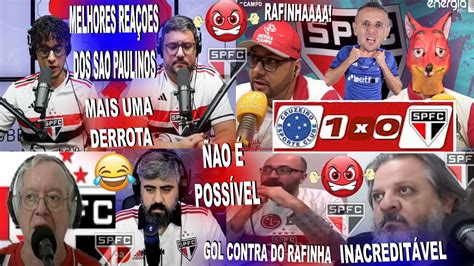 Melhores Rea Es S O Paulinos Ao Gol Contra Do Rafinha No Cruzeiro X