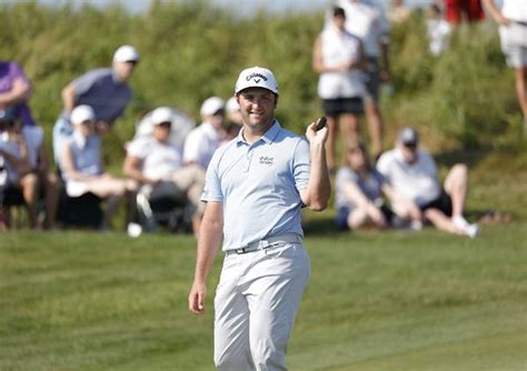 Jon Rahm Golf Jon Rahm Justin Thomas Knotted Atop Wells Fargo