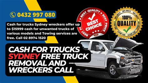 Cash For Trucks Sydney Free Truck Removal And Wreckers Call