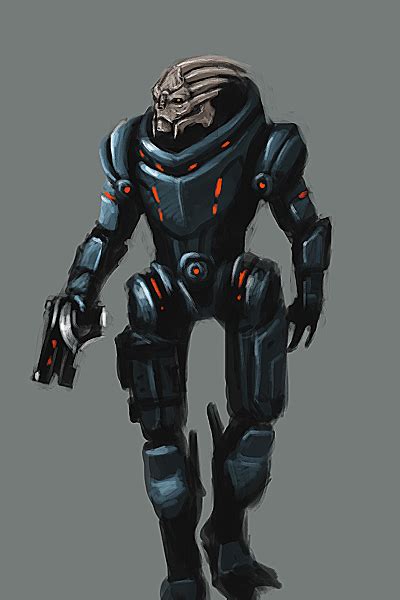 Turian Concept Art By Fonteart On Deviantart