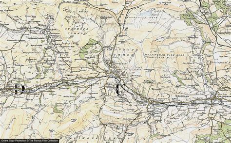 Old Maps Of Stanhope Durham Francis Frith