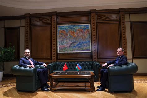 Visit Of Foreign Minister Hakan Fidan To Azerbaijan December