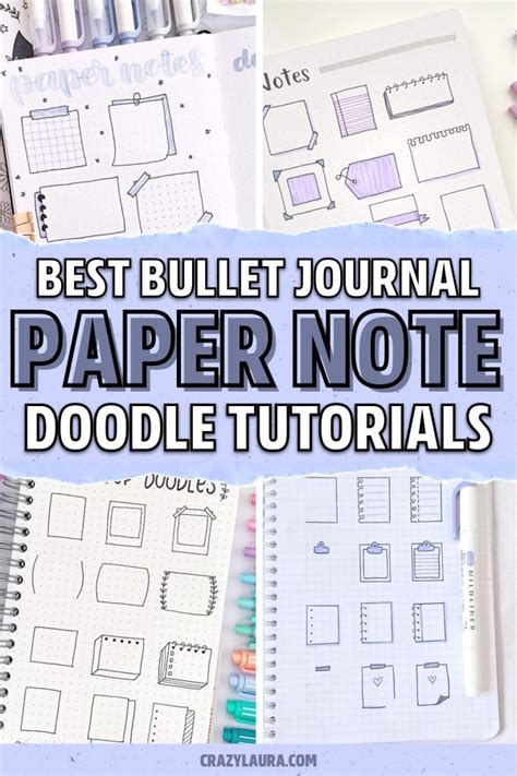 Best Bullet Journal Paper Note Doodles For Inspiration Artofit