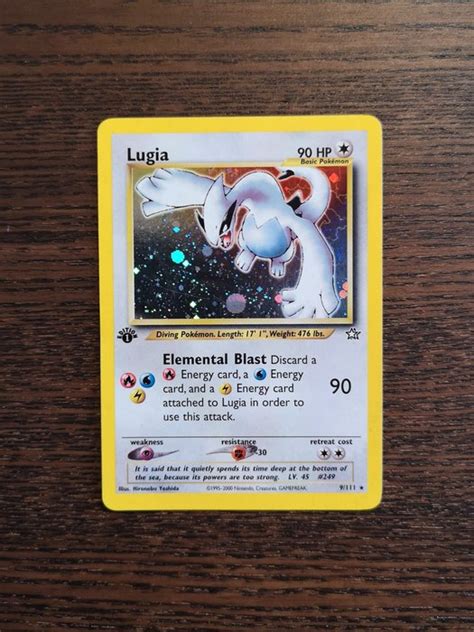 Wizards of The Coast Pokémon Carta coleccionable Lugia Catawiki