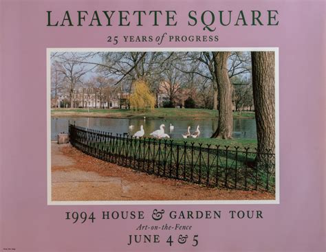 Lafayette Square House Tour Posters - Lafayette Square Archives